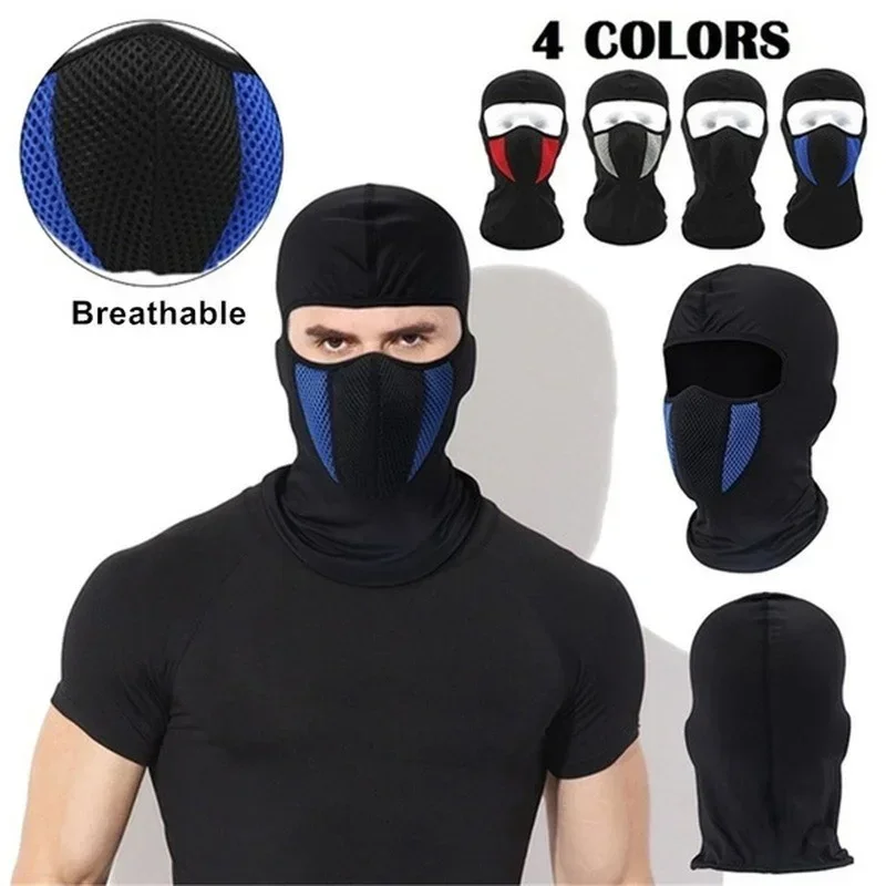 Men Accessories For Neck - Máscara facial completa para motocicleta pasamontañas