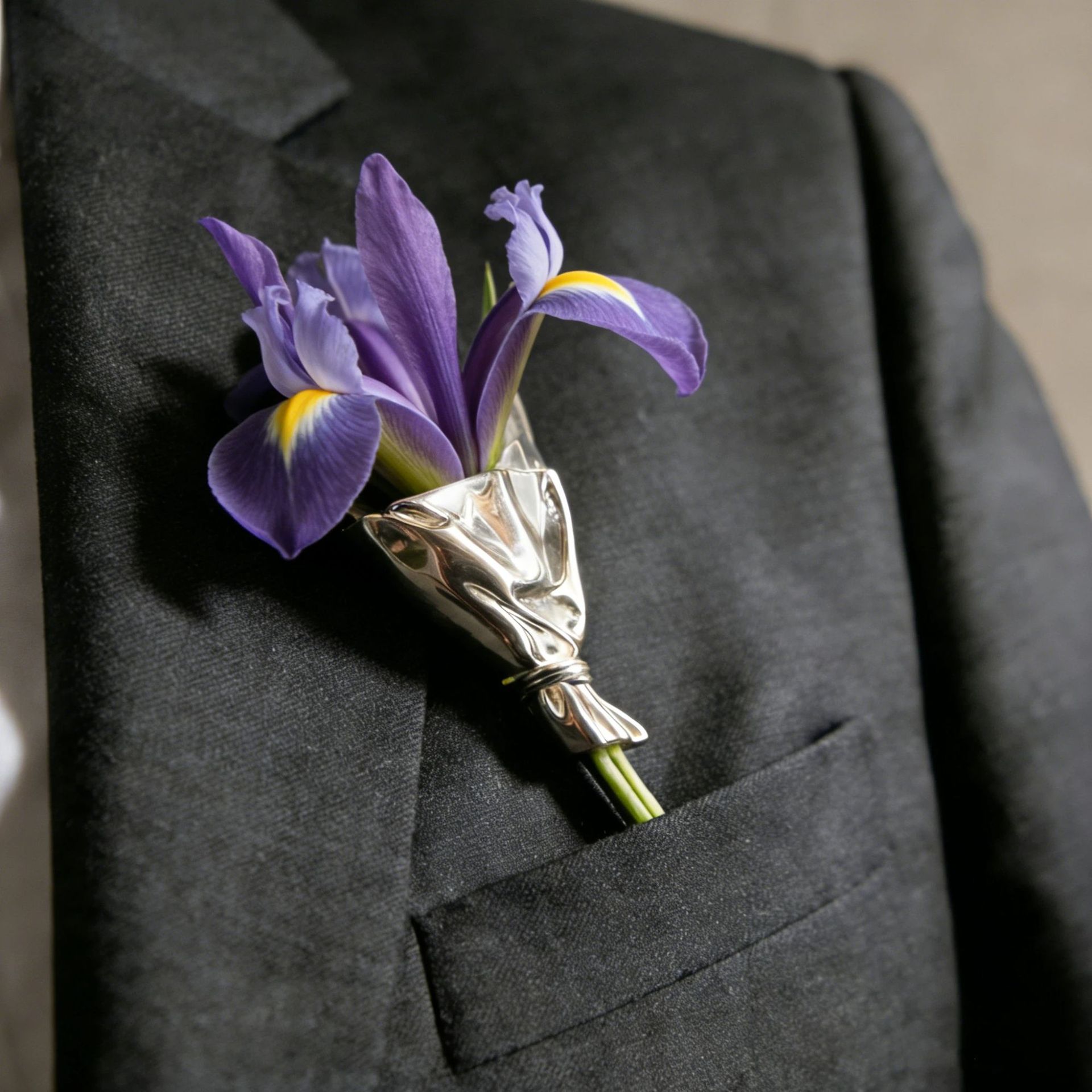 Men Accessories Bouquet - Broche Creativo de Metal con Diseño