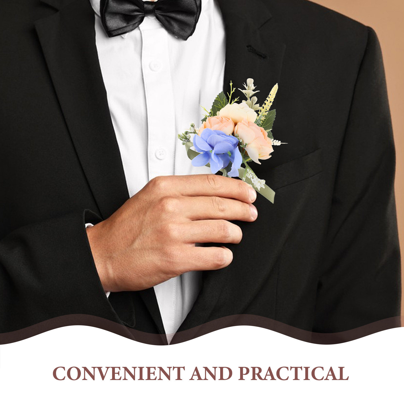 Boutonniere de Boda, Flor Arti - Men Accessories Elegant reseña y precio