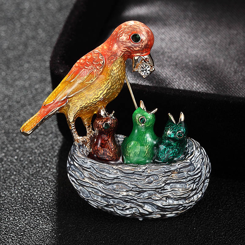 Zlxgirl Broches de Pájaros Esm - Men Accessories Bouquet reseña y precio