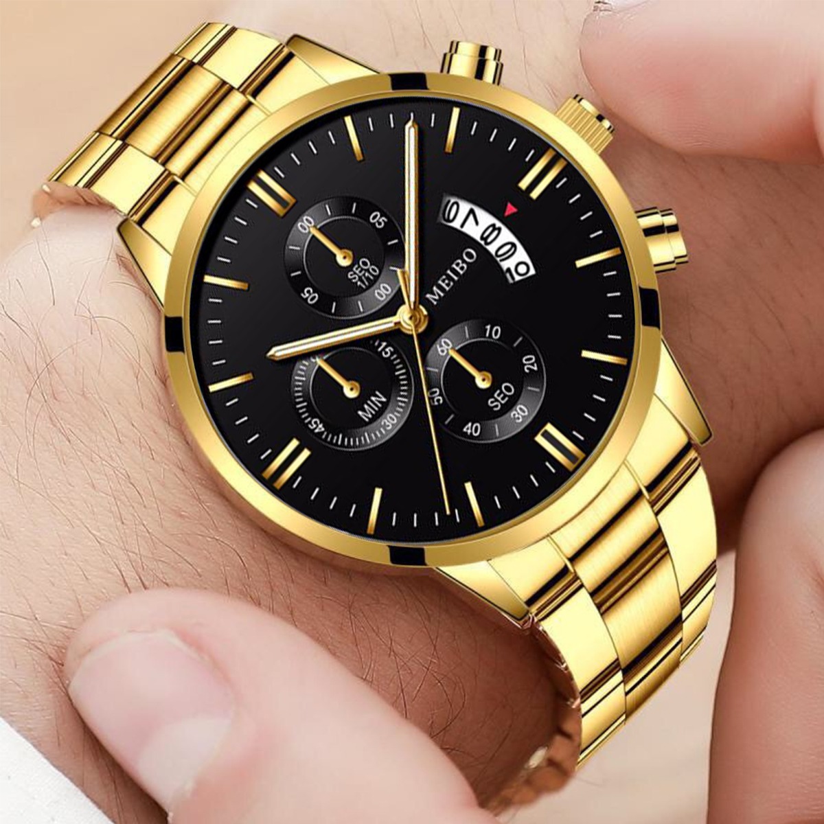 Juego de 4 relojes de pulsera  - Men Accessories Elegant reseña y precio