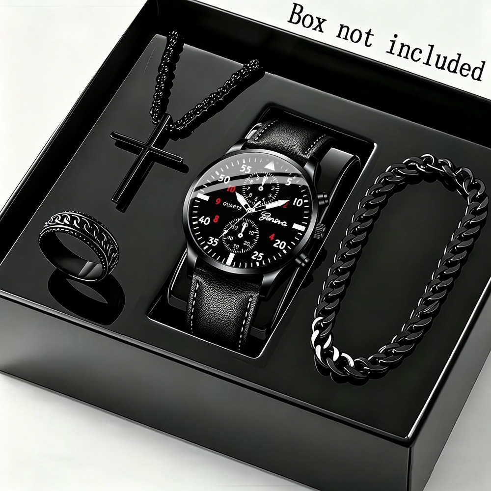 Elegante Set de 4 Piezas de Re - Men Accessories Elegant reseña y precio