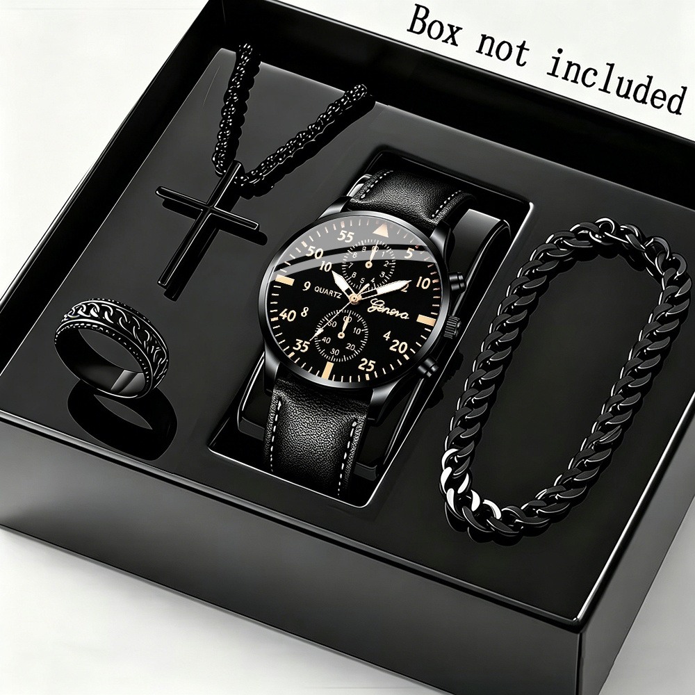 Elegante Set de 4 Piezas de Re - Men Accessories Elegant reseña y precio