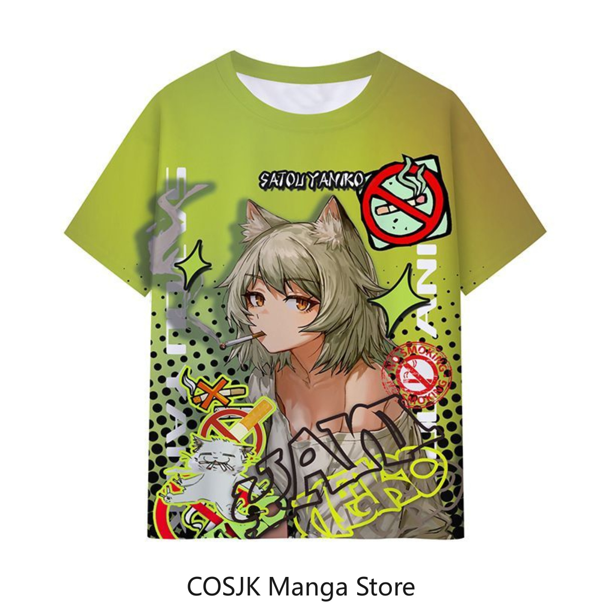Camiseta de Anime Chainsmoker  - Men'S Accessories Anime reseña y precio