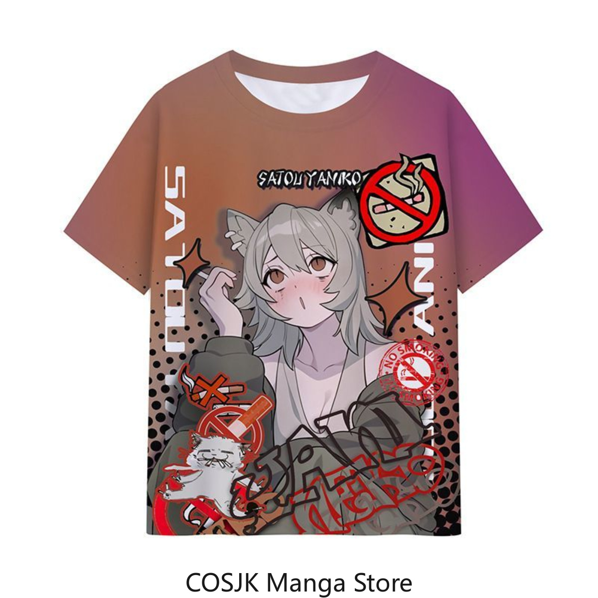Camiseta de Anime Chainsmoker  - Men'S Accessories Anime reseña y precio