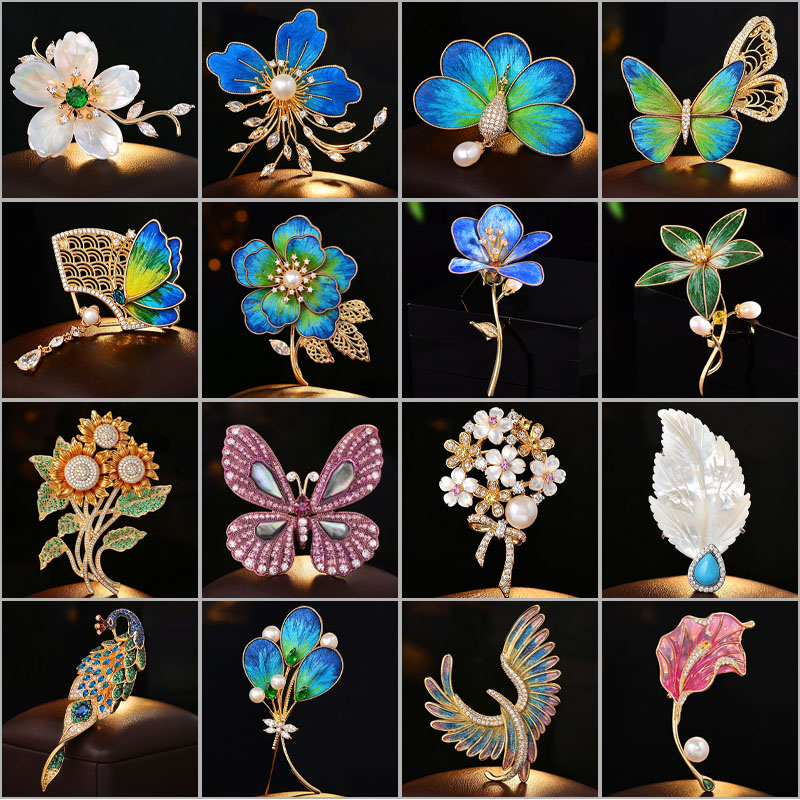 Nuevos broches de lujo de circ - Men Accessories Bouquet reseña y precio