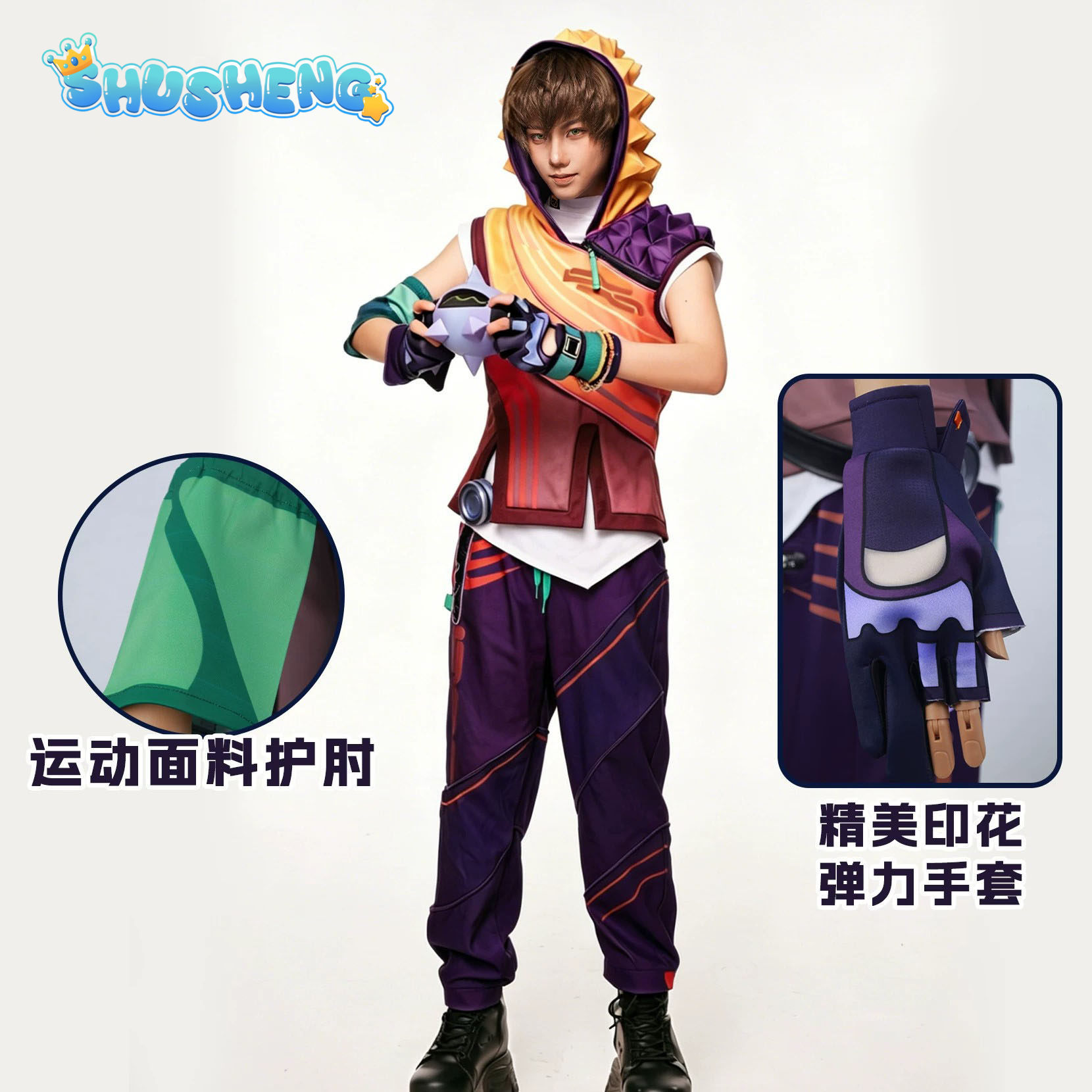 Disfraz de Valorant Miks para  - Men'S Accessories Anime reseña y precio