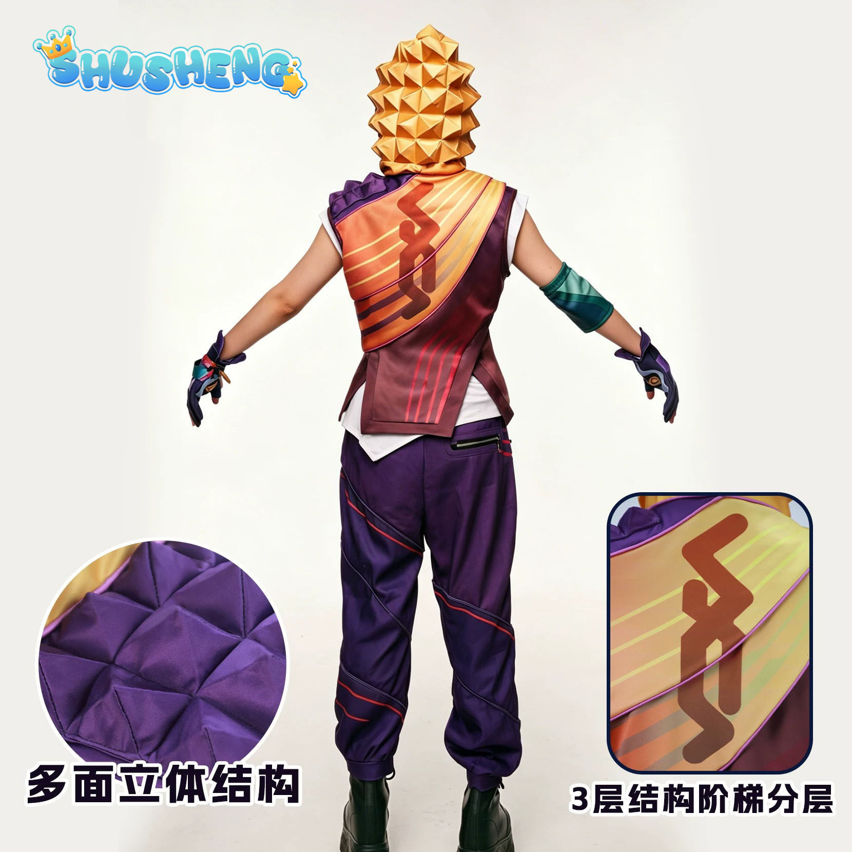 Disfraz de Valorant Miks para  - Men'S Accessories Anime reseña y precio