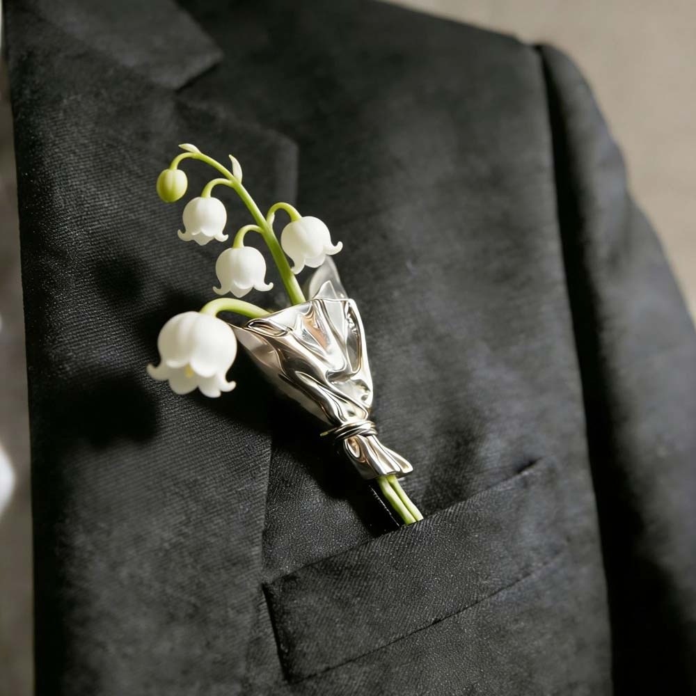 Broche Vintage con Flores Inse - Men Accessories Bouquet reseña y precio
